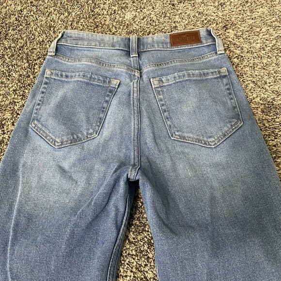 Hollister Ultra High Rise Mom Jeans Classic Stretch Black Wash Denim 0R - Picture 3 of 3